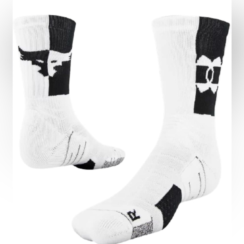 Under Armour Men's Project Rock Playmaker Crew Socks